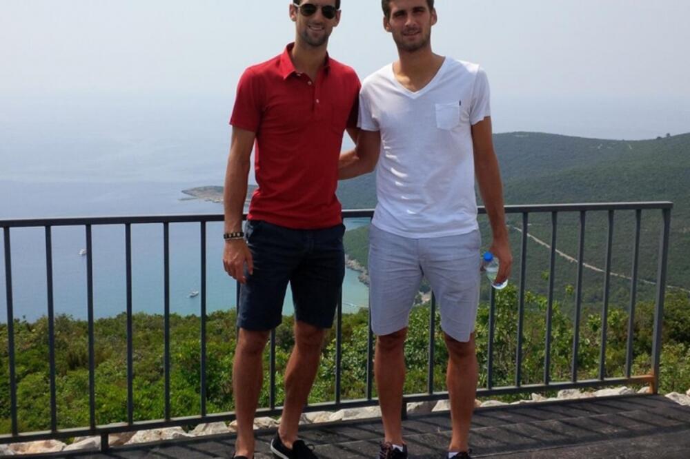 Novak Đoković, Marko Đoković, Foto: Facebook