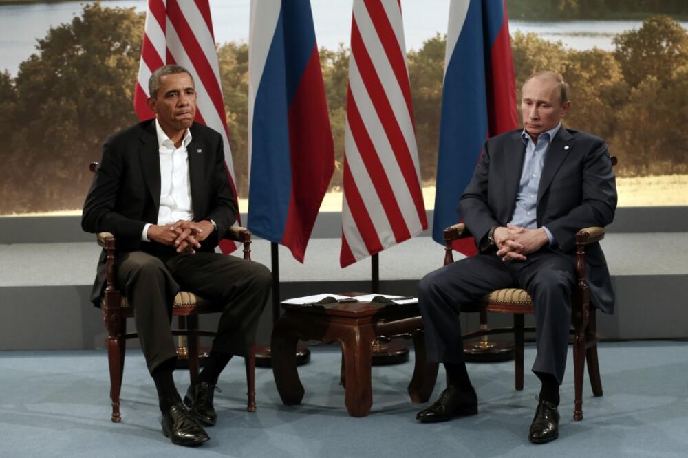 Obama i Putin na samitu G8, Foto: Reuters