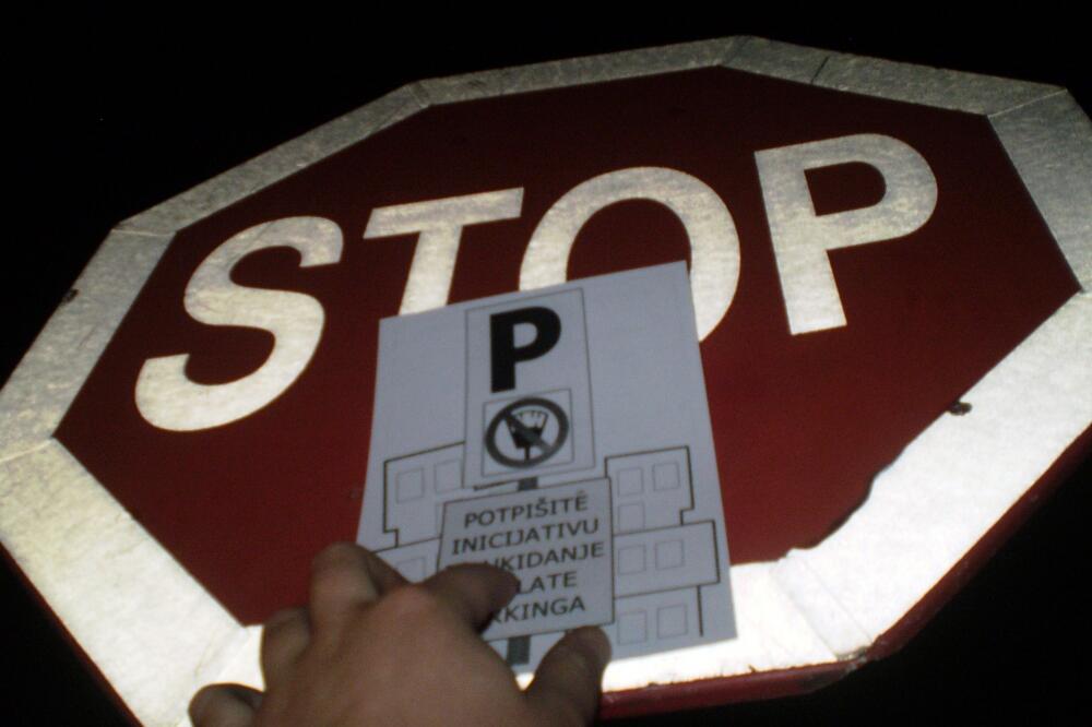 parking peticija, Foto: Udruženje mladih Podgorica