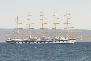 U Kotor uplovio najveći jedrenjak na svijetu