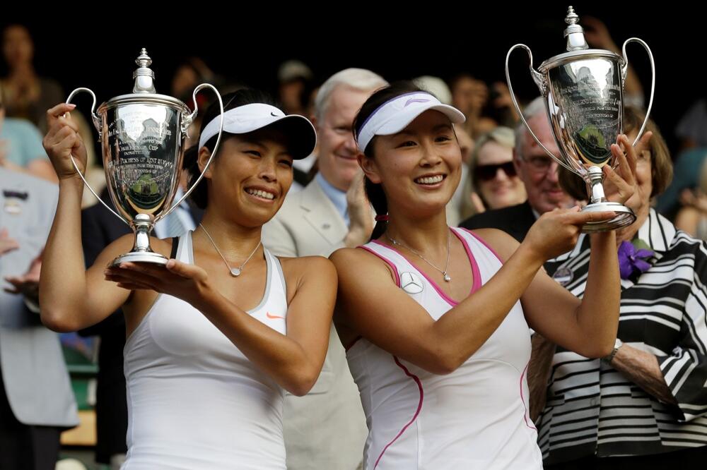 Su Vej Sijeh i Šuai Peng, Foto: Beta AP