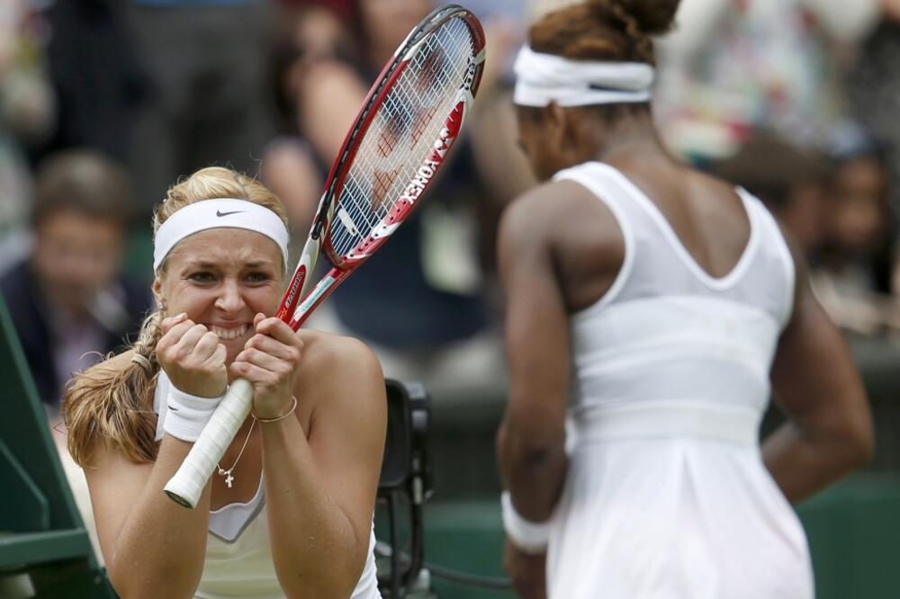 Sabine Lisicki i Serena Vilijams, Foto: Reuters