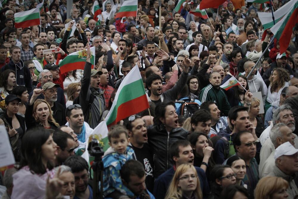 Bugarska, izbori, protest, Foto: Beta/AP