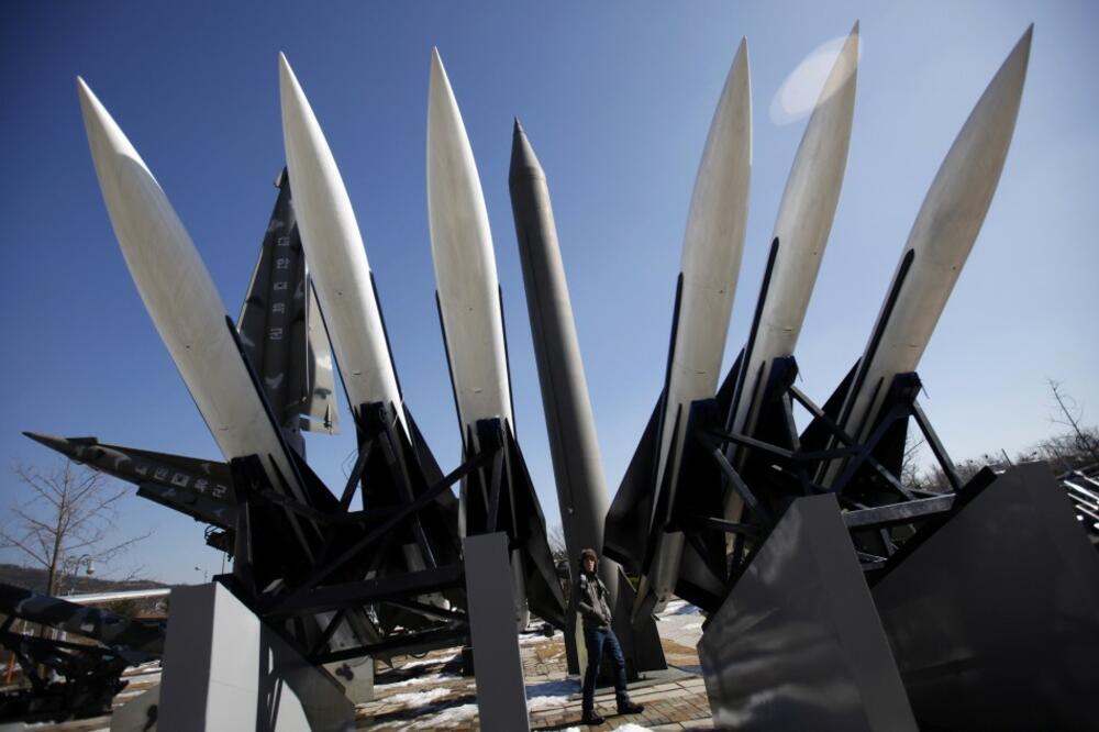 Raketni lanseri, S.Koreja, Foto: AP