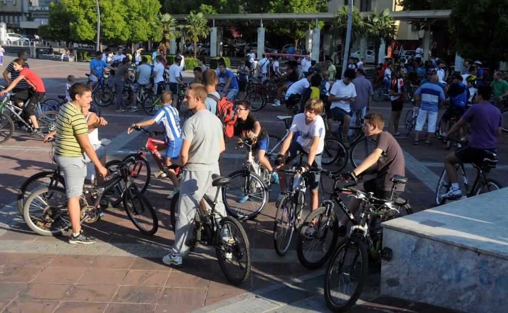 Critical Mass, biciklisti