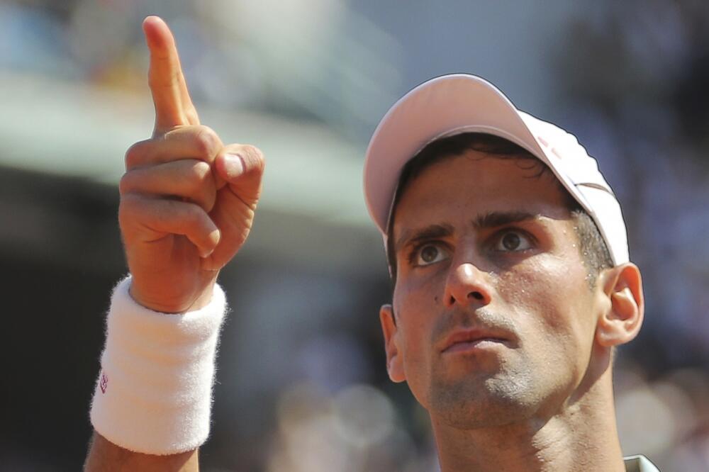 Rolan Garos, Novak Đoković,, Foto: Rojters