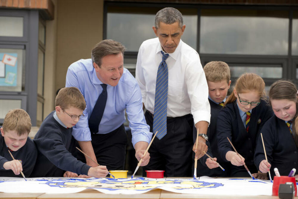 Kameron i Obama, Foto: Anadolija