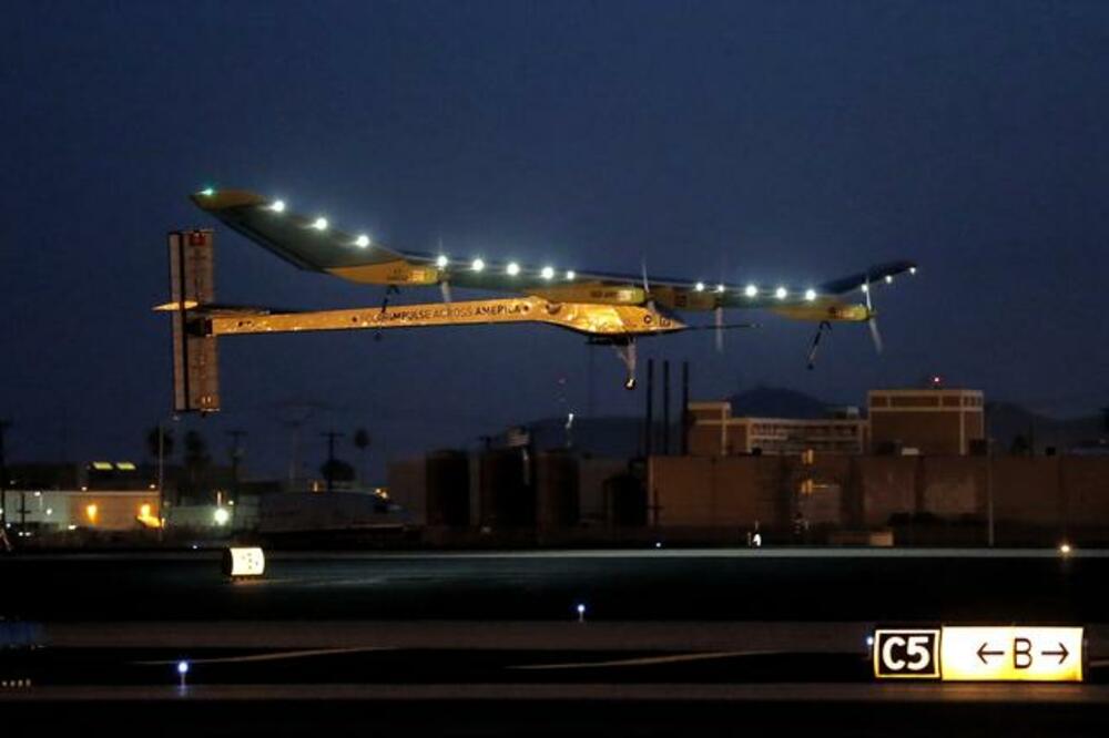 Solarni avion, Foto: Beta/AP