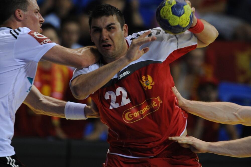 rukomet Crna Gora - Njemačka, Foto: Savo Prelević