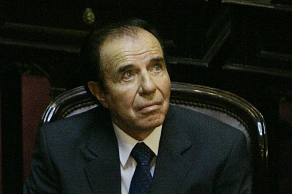 Karlos Menem, Foto: AP