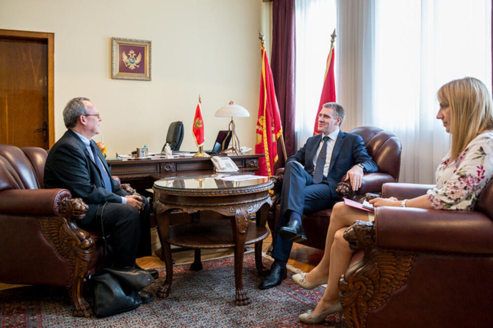 Frank La Ru, Igor Lukšić, Foto: Gov.me