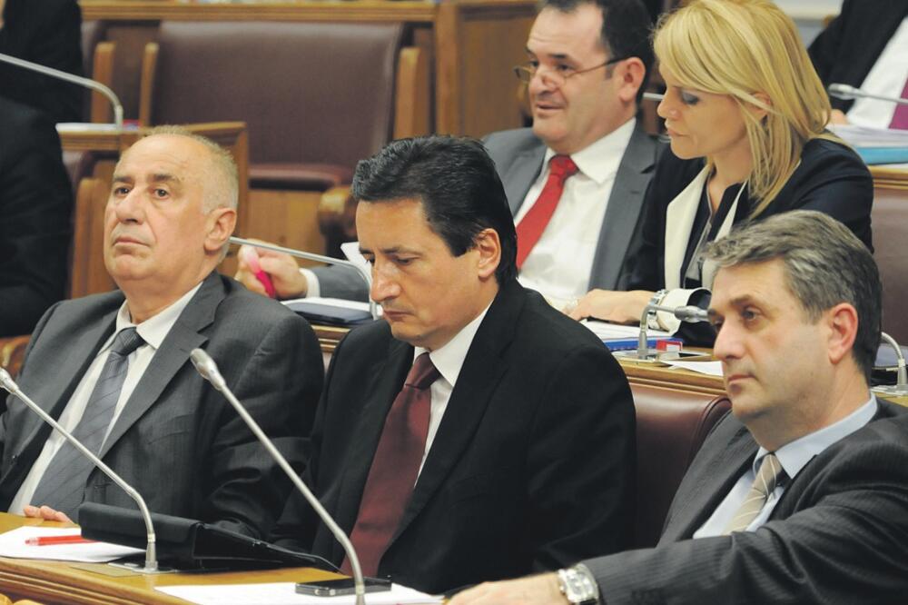 Rifat Rastoder, Predrag Sekulić, Mevludin Nuhodžić, Foto: Luka Zeković