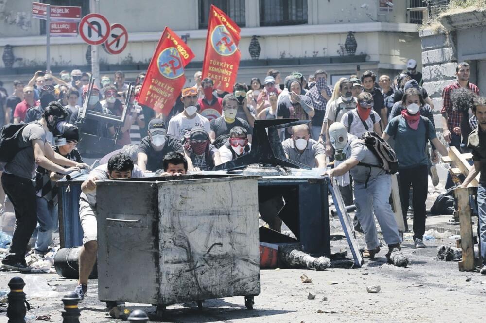Turska, Istanbul, protesti, Foto: Rojters