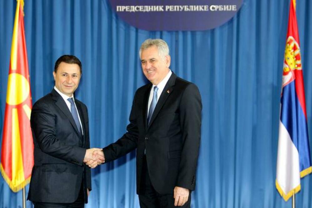 Tomislav Nikolić, Nikola Gruevski, Foto: Beta/AP