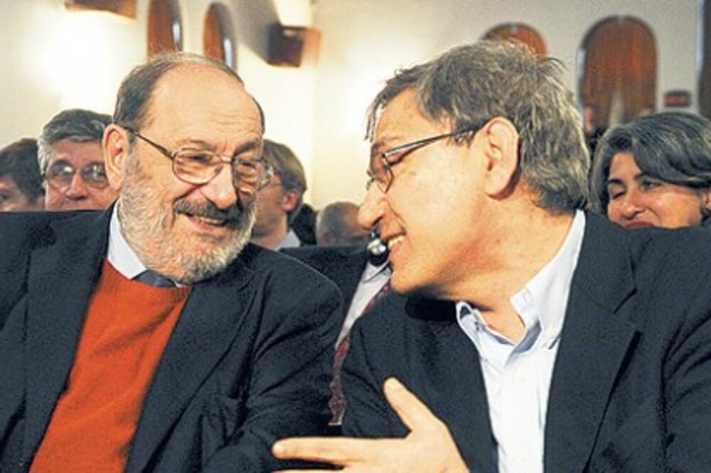 Umberto Eko, Orhan Pamuk, Foto: Goodmorningturkey.com
