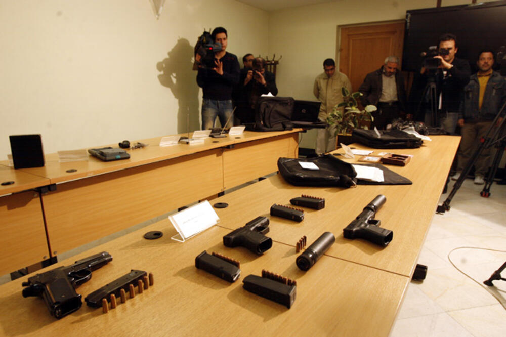 Iran, uhvaćeni špijuni, Foto: SANA