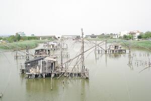 Stari most u Port Mileni rampa za brodove