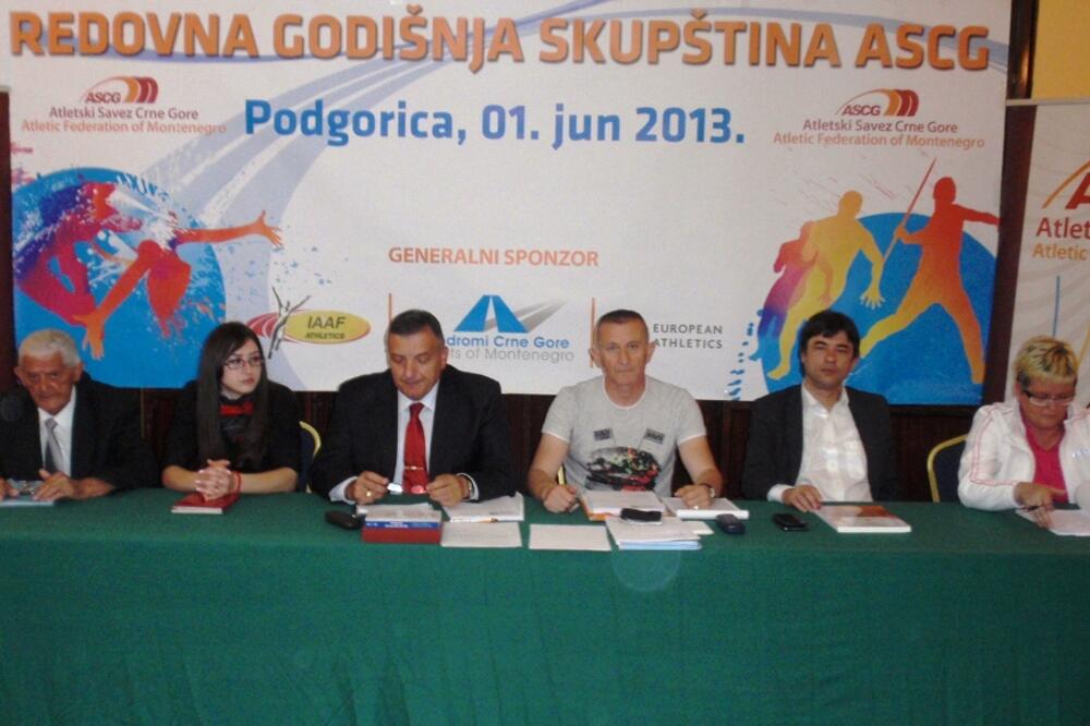 Skupština ASCG, Foto: Atletski savez Crne Gore