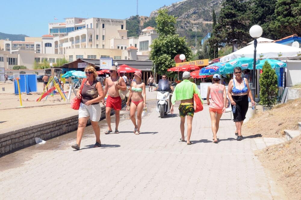 turisti, plaža, Foto: Zoran Đurić