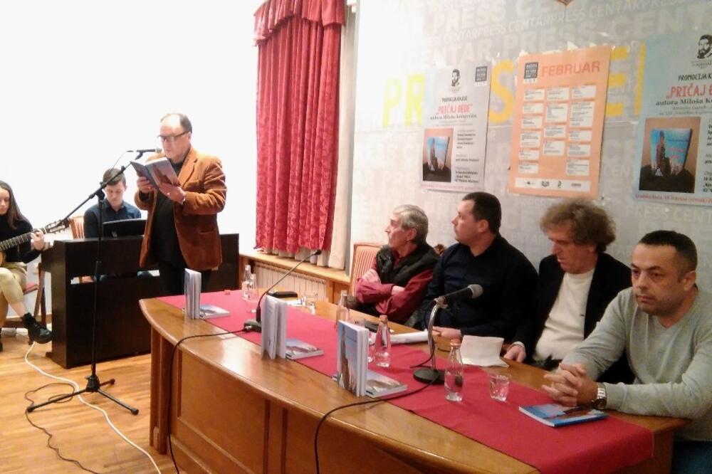 Sa promocije Kecojevićeve knjige u Nikšiću, Foto: Svetlana Mandić