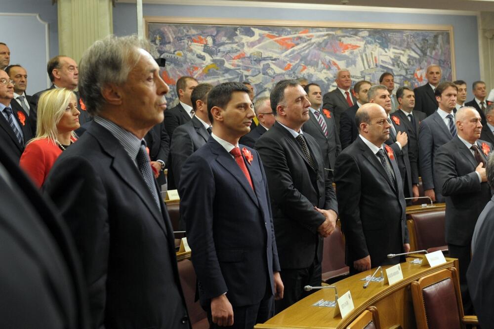 Miodrag Lekić, Darko Pajović, Srđan Milić, Foto: Arhiva "Vijesti"