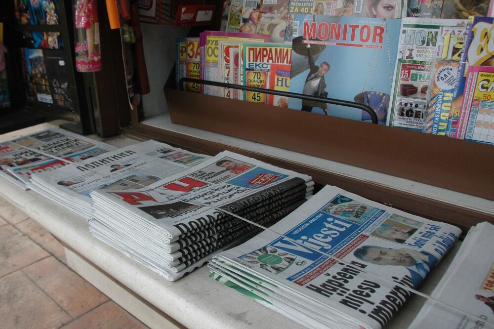 novine, Foto: Luka Zeković