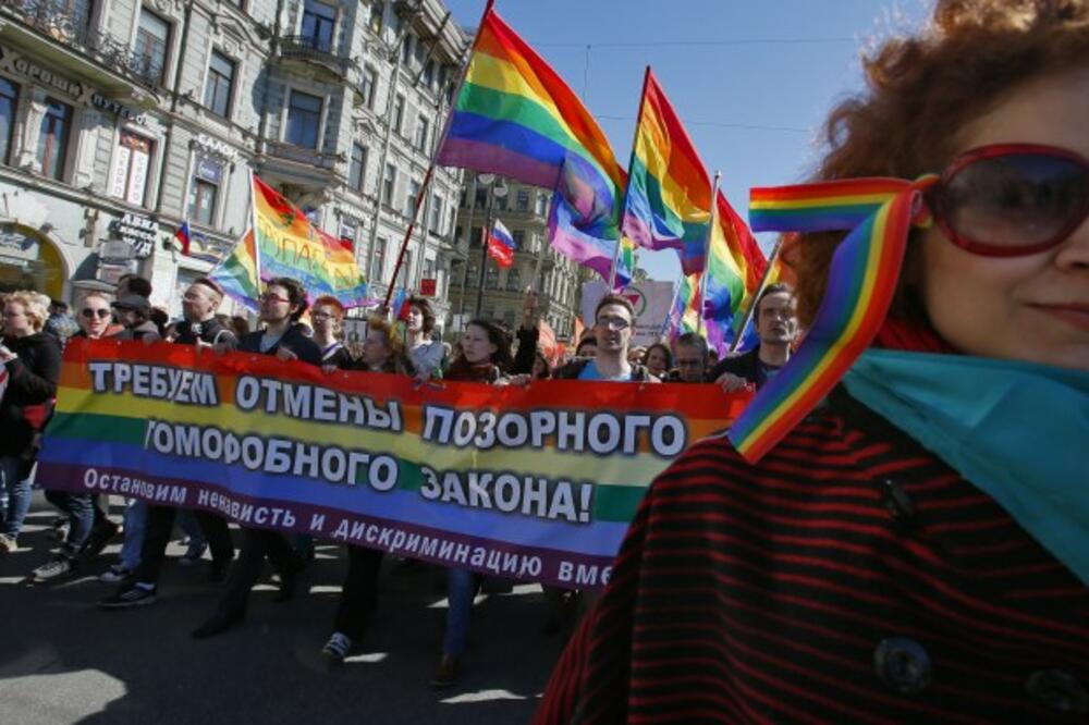 sankt peterburg lgbt, Foto: Beta/AP