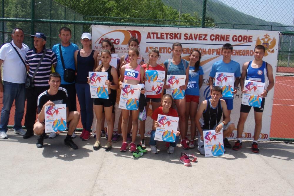 Svjetski dan atletike, Danilovgrad, Foto: Atletski savez Crne Gore