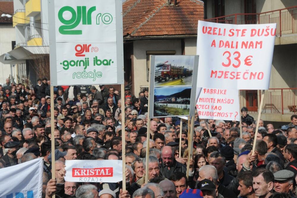 protest bijelo polje, Foto: Vesko Belojević