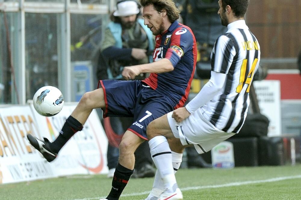 Mirko Vučinić i Marko Rosi, Foto: Beta/AP