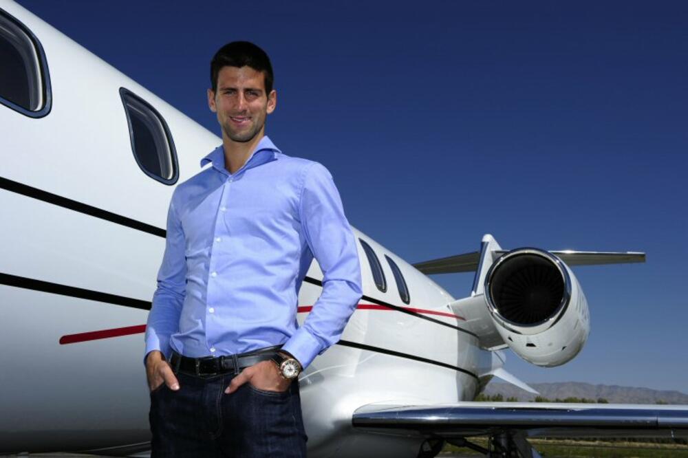 Novak Đoković, avion, Foto: Www.bombardier.com
