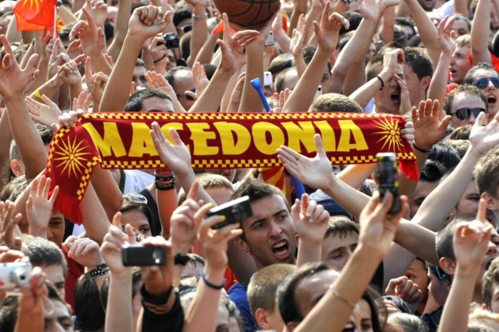 Makedonija košarkaši, Foto: Beta/AP