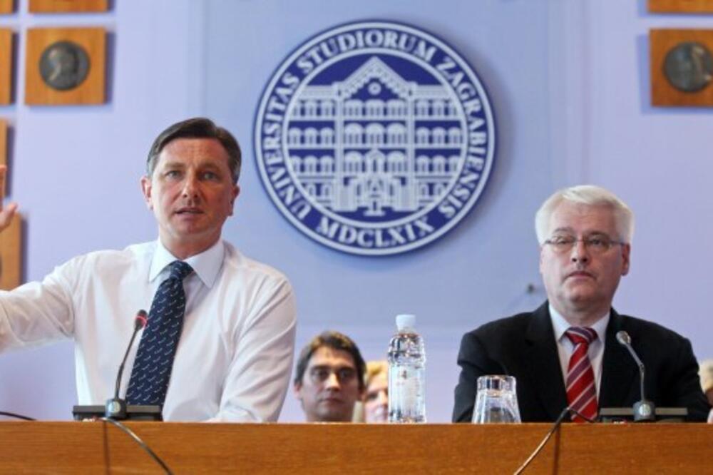 Pahor i Josipović, Foto: Beta/Hina