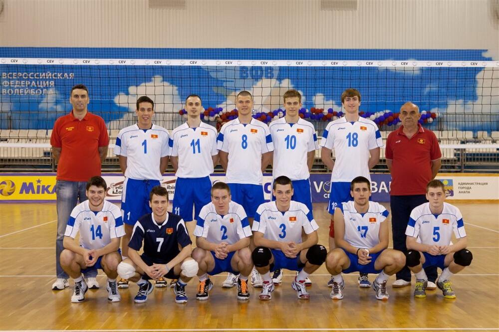 Muška juniorska odbojkaška reprezentacija Crne Gore, Foto: Cev.lu