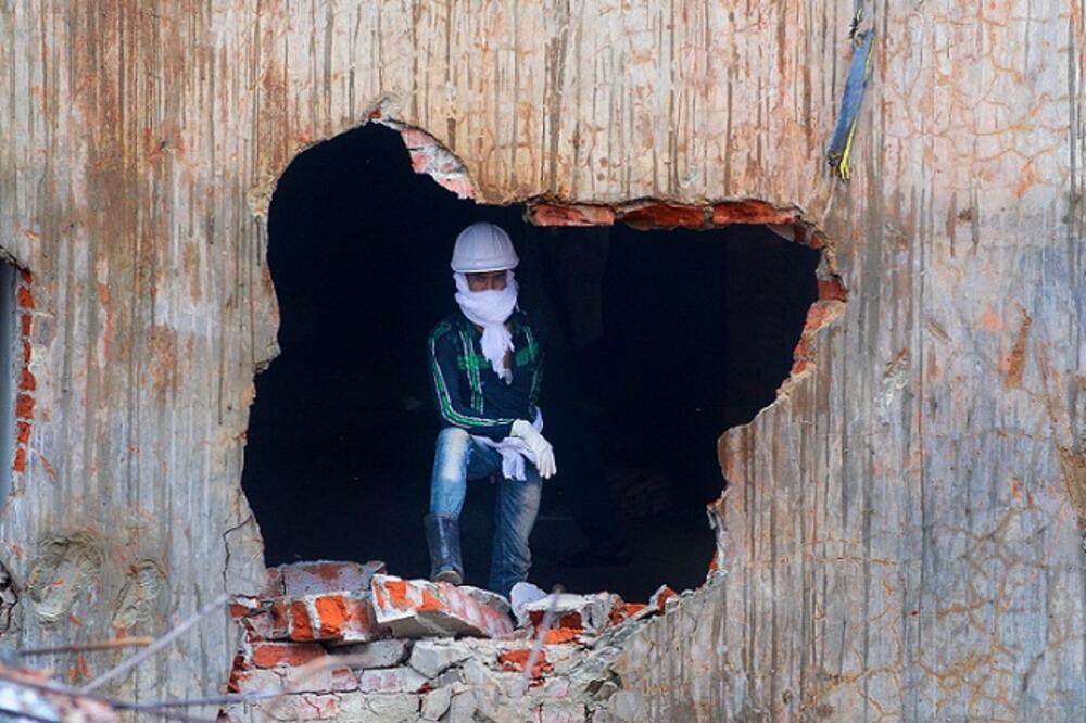 Bangladeš, rušenje zgrade, Foto: Beta/AP