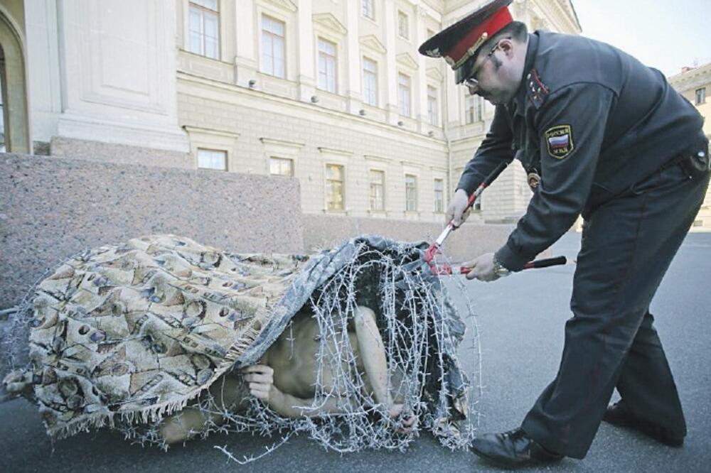 Pjotr Pavlenski, Foto: Rojters