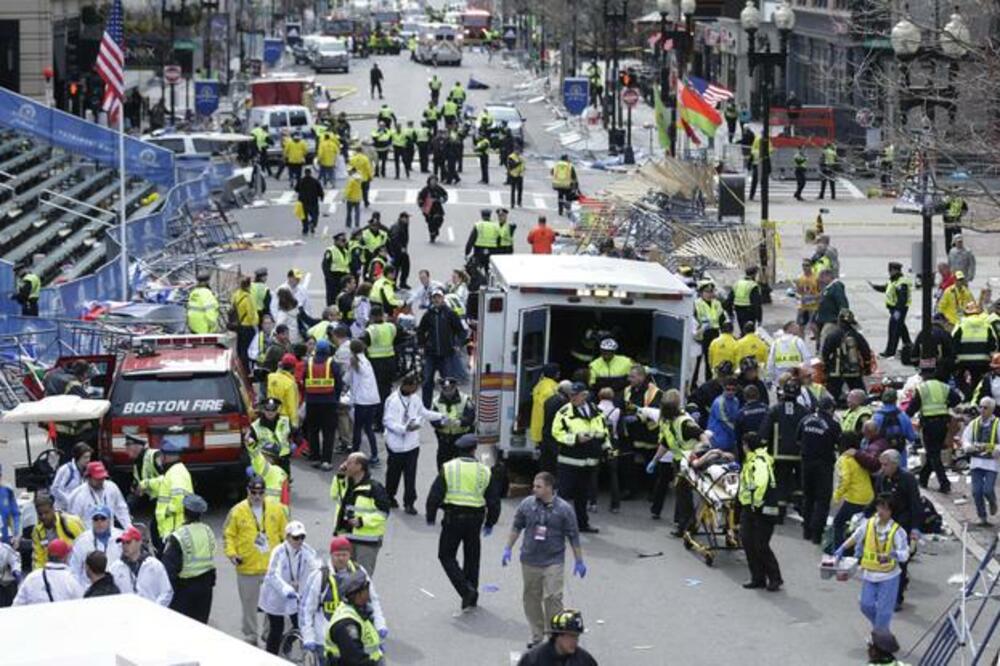 Boston, eksplozija, Foto: Beta/AP