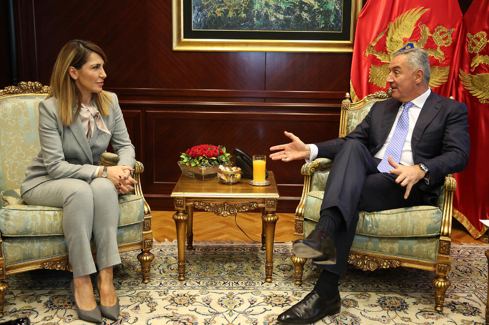 Bregu i Đukanović, Foto: Služba za informisanje Predsjednika Crne Gore