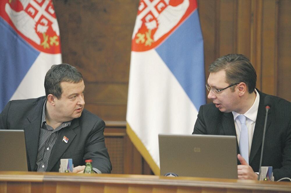 Dačić, Vučić, Foto: Beta