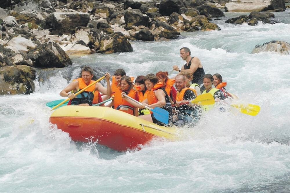 Tara, rafting, Foto: Obrad Pješivac