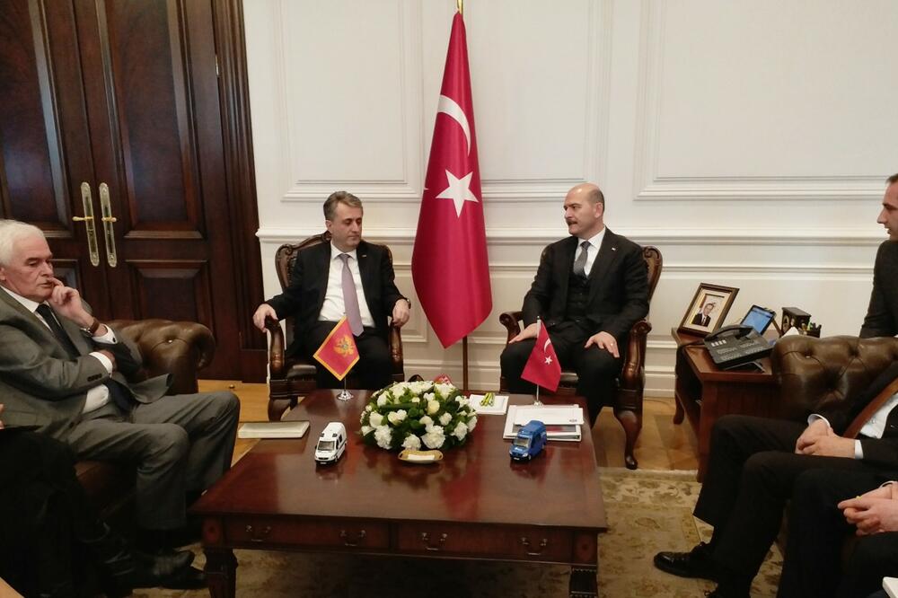 Sa sastanka Nuhodžića i Sojlua, Foto: Vlada Crne Gore