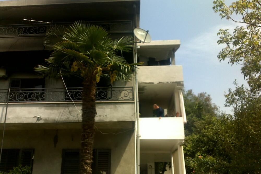 požar, Popadići, Tivat, Foto: Siniša Luković