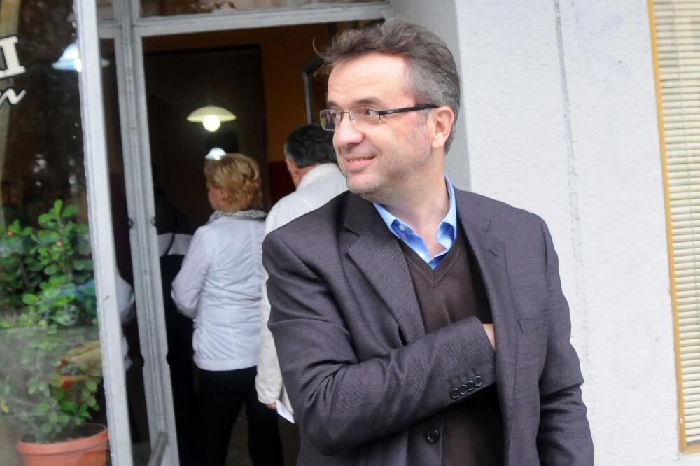 Goran Danilović glasanje, Foto: Luka Zeković