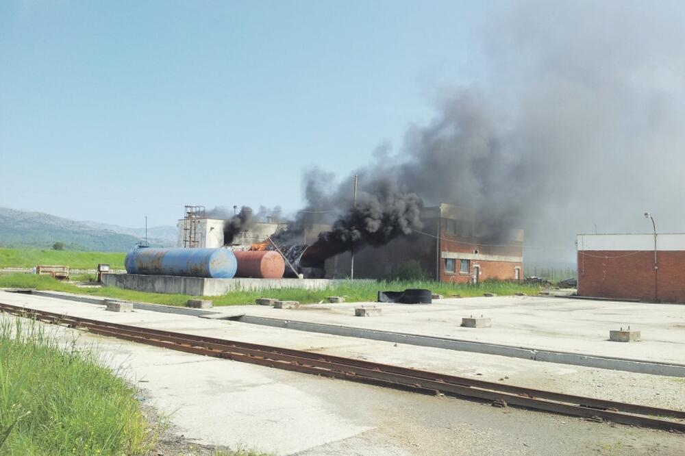 Solana požar, Foto: Sindikat