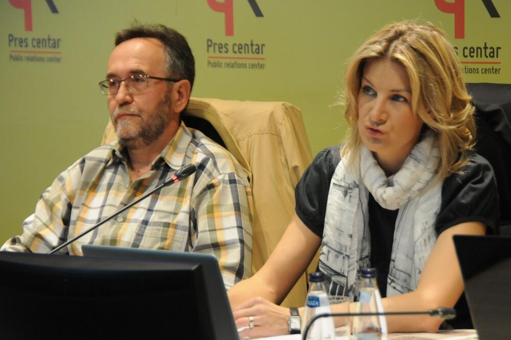 Duško Vuković, Tea Gorjanc Prelević, Foto: Luka Zeković