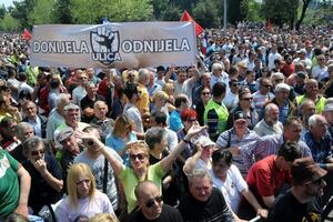 Zahtjevi sa protesta nisu stigli u Skupštinu