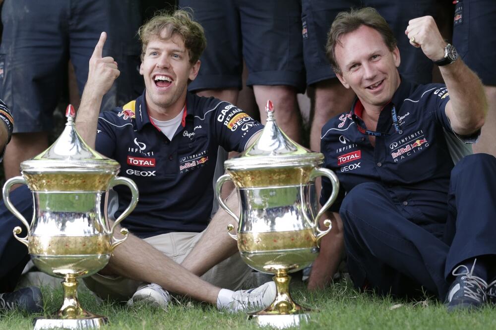 Sebastijan Fetel i Kristijan Horner, Foto: Beta/AP