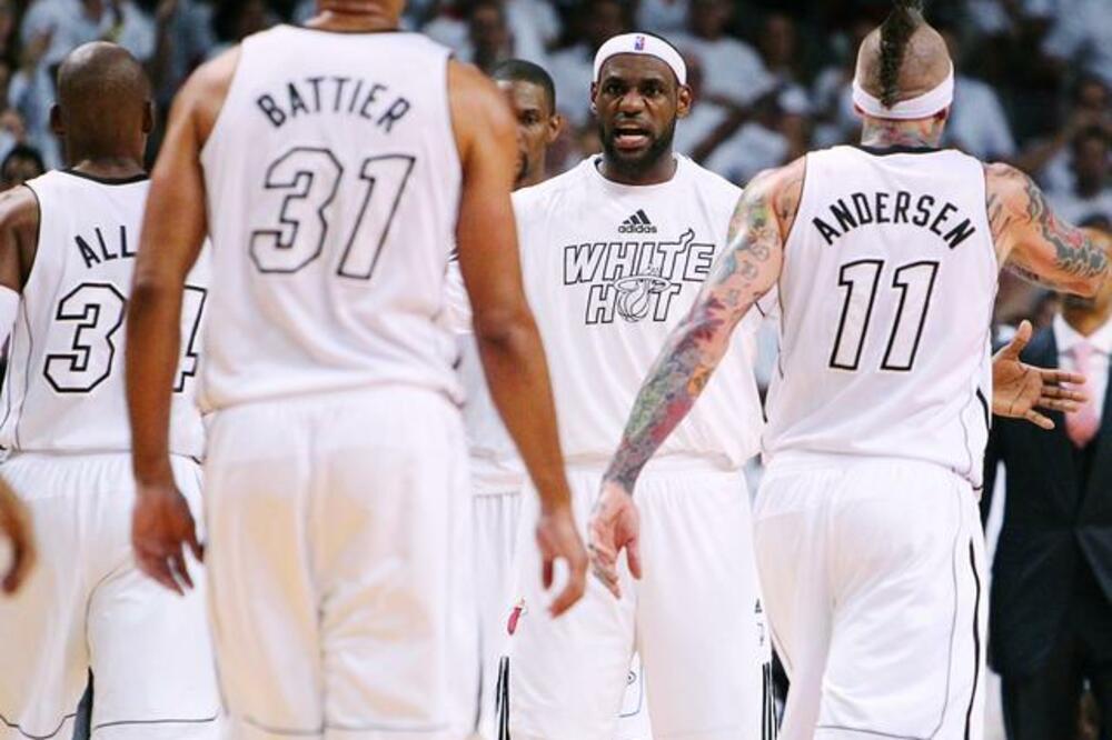 Košarkaši Majamija, Foto: Beta/AP