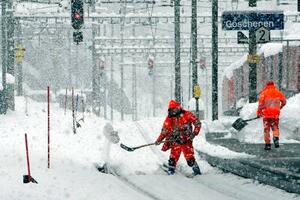 Snijeg iznenadio Švajcarce