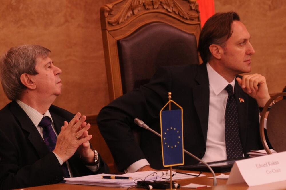 Ranko Krivokapić, Eduard Kukan, Foto: Savo Prelević